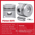 Pièces automobiles Piston du moteur Mitsubishi 6d15 ME032480 ME032593